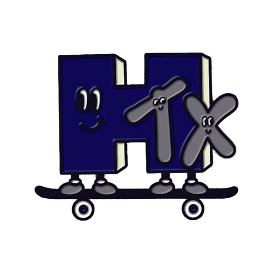 HTX "Skate" Pin (Blue)