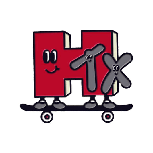 HTX "Skate" Pin (Red)