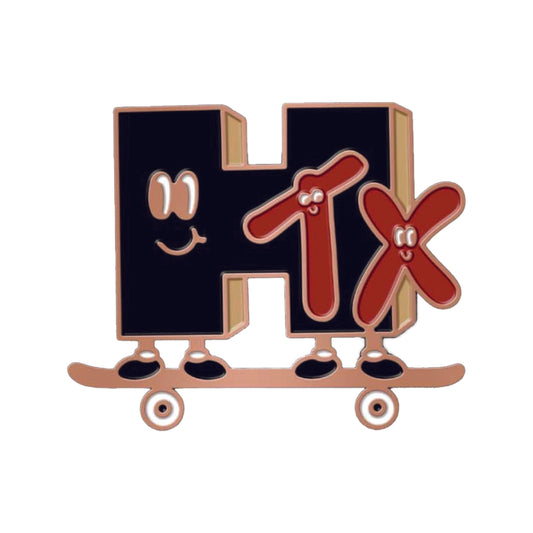 HTX "Skate" Pin (Copper/Black)